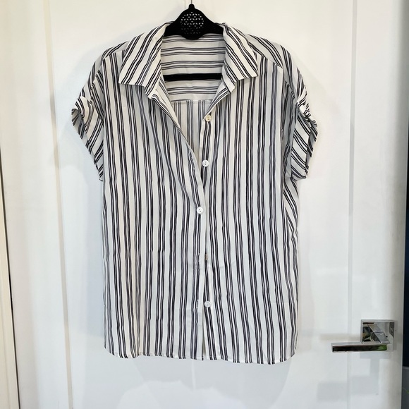 Striped button up - Picture 2 of 6
